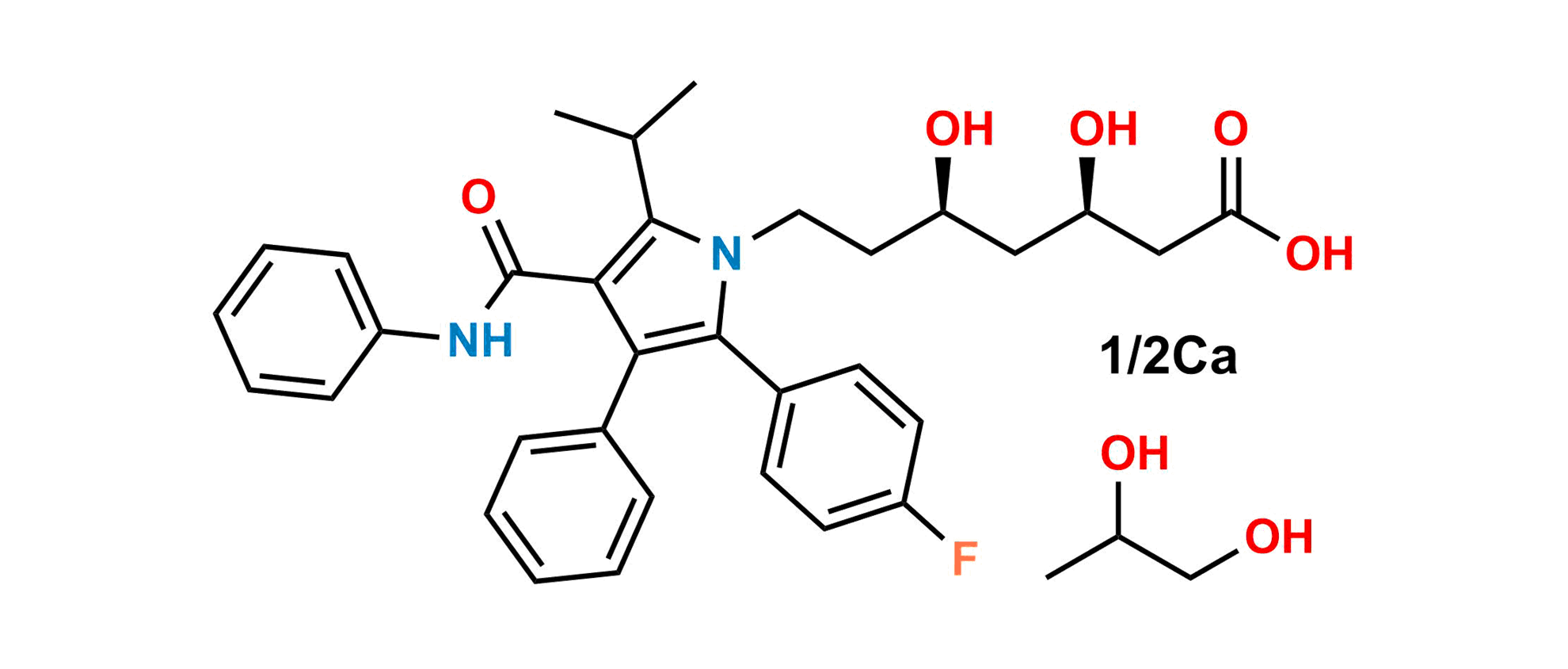 Atorvastatin Calcium Propylene Glycol Solvate